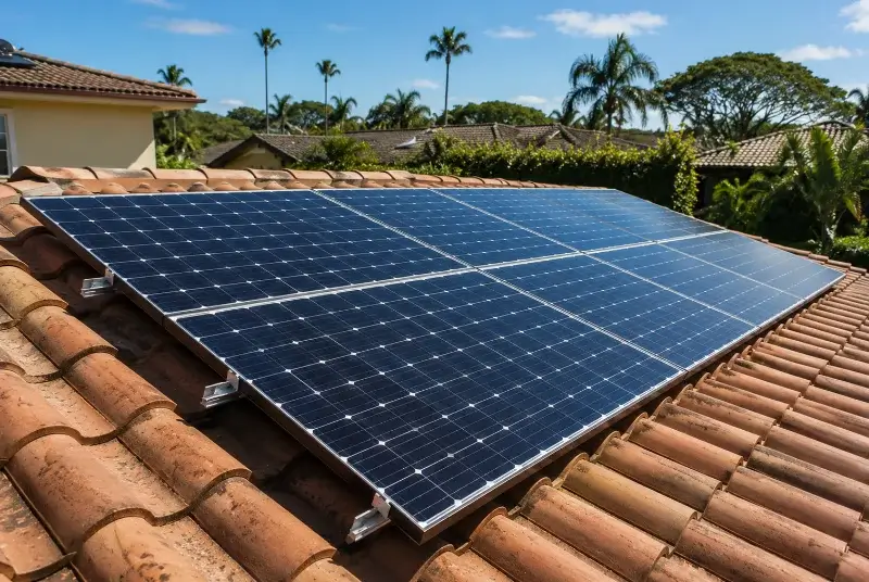 Installation de panneaux solaires à Buros